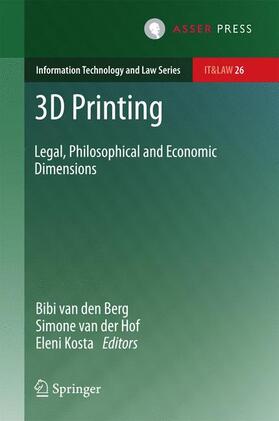 van den Berg / Kosta / van der Hof | 3D Printing | Buch | 978-94-6265-095-4 | sack.de
