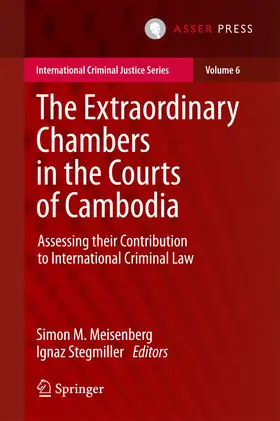Meisenberg / Stegmiller |  The Extraordinary Chambers in the Courts of Cambodia | eBook | Sack Fachmedien