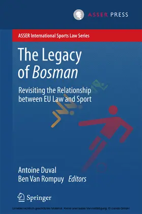 Duval / Van Rompuy | The Legacy of Bosman | E-Book | www.sack.de
