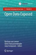 van Loenen / Crompvoets / Vancauwenberghe |  Open Data Exposed | Buch |  Sack Fachmedien