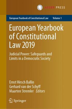 Hirsch Ballin / Stremler / van der Schyff |  European Yearbook of Constitutional Law 2019 | Buch |  Sack Fachmedien