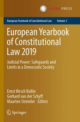 Hirsch Ballin / Stremler / van der Schyff |  European Yearbook of Constitutional Law 2019 | Buch |  Sack Fachmedien