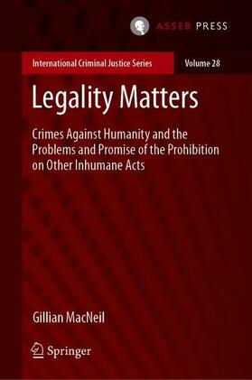 MacNeil | Legality Matters | Buch | 978-94-6265-442-6 | sack.de