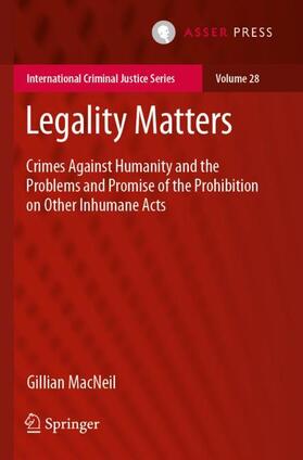 MacNeil | Legality Matters | Buch | 978-94-6265-445-7 | sack.de