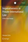 Zarra |  Imperativeness in Private International Law | Buch |  Sack Fachmedien