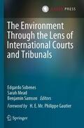 Sobenes / Samson / Mead |  The Environment Through the Lens of International Courts and Tribunals | Buch |  Sack Fachmedien