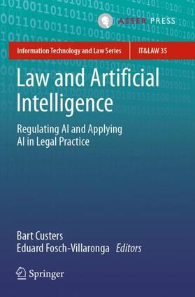 Fosch-Villaronga / Custers | Law and Artificial Intelligence | Buch | 978-94-6265-525-6 | sack.de