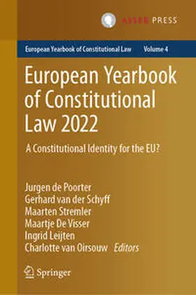 de Poorter / van der Schyff / Stremler |  European Yearbook of Constitutional Law 2022 | eBook | Sack Fachmedien