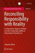 Block |  Reconciling Responsibility with Reality | Buch |  Sack Fachmedien