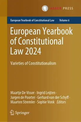 Visser / Leijten / Poorter |  European Yearbook of Constitutional Law 2024 | Buch |  Sack Fachmedien