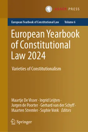 Visser / Leijten / Poorter | European Yearbook of Constitutional Law 2024 | E-Book | www.sack.de