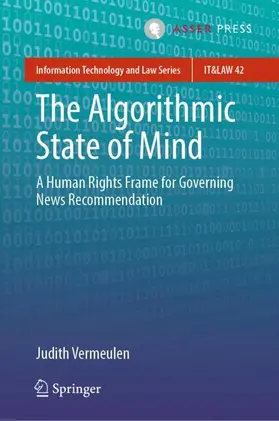 Vermeulen |  The Algorithmic State of Mind | Buch |  Sack Fachmedien