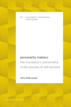 Lehka-Paul |  Personality Matters | Buch |  Sack Fachmedien