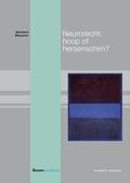 Meynen |  Neurorecht: hoop of hersenschim? | Buch |  Sack Fachmedien