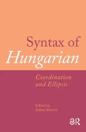 Bánréti |  Syntax of Hungarian | Buch |  Sack Fachmedien