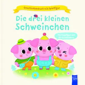 Harman |  Geschichtenbuch mit Spielfigur - Die drei kleinen Schweinchen | Buch |  Sack Fachmedien
