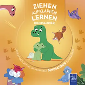  Ziehen - Aufklappen - Lernen: Dinosaurier | Buch |  Sack Fachmedien