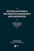 Vitoriano / Ruan / Montero |  Decision Aid Models for Disaster Management and Emergencies | Buch |  Sack Fachmedien