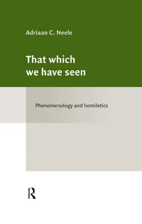 Neele |  That which we have seen | Buch |  Sack Fachmedien