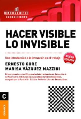 Gore / Vázquez Mazzino |  Hacer visible lo invisible | eBook | Sack Fachmedien