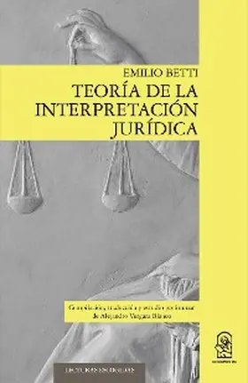 Betti | Teoría de la interpretación jurídica | E-Book | www.sack.de