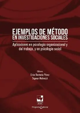 Rentería Pérez / Malvezzi |  Ejemplos de método en investigaciones sociales | eBook | Sack Fachmedien