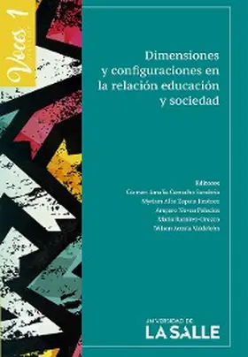 Camacho Sanabria / Jiménez / Palacios |  Dimensiones y configuraciones en la relación educación y sociedad | eBook | Sack Fachmedien