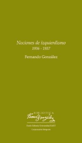 González |  Nociones de izquierdismo | eBook | Sack Fachmedien