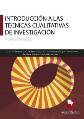 Vásquez |  Introducción a las técnicas cualitativas de investigación aplicadas en salud | eBook | Sack Fachmedien