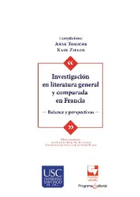 Tomiche |  Investigación en literatura general y comparada en Francia | eBook | Sack Fachmedien