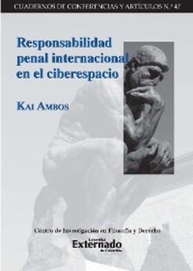 Ambos | Responsabilidad penal internacional en el ciberespacio | E-Book | sack.de