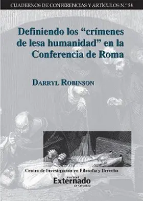 Robinson |  Definiendo los "crímenes de lesa humanidad" en la Conferencia de Roma | eBook | Sack Fachmedien