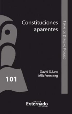 Law / Versteeg |  Constituciones aparentes | eBook | Sack Fachmedien