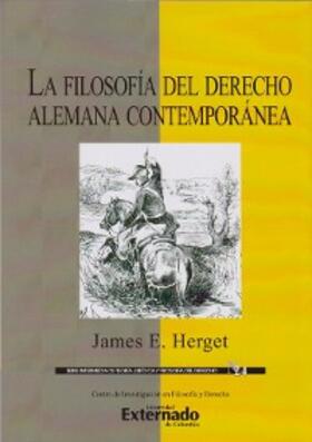Herget |  La filosofía del derecho alemana contemporánea | eBook | Sack Fachmedien