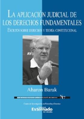 Barak | La aplicación judicial de los derechos fundamentales | E-Book | sack.de