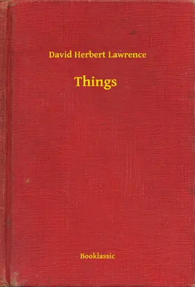 Lawrence |  Things | eBook | Sack Fachmedien