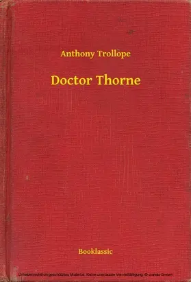 Trollope |  Doctor Thorne | eBook | Sack Fachmedien