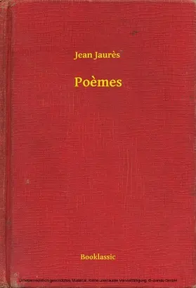 Jaurès |  Poèmes | eBook | Sack Fachmedien