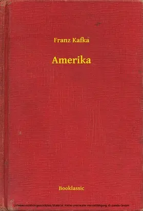 Kafka |  Amerika | eBook | Sack Fachmedien