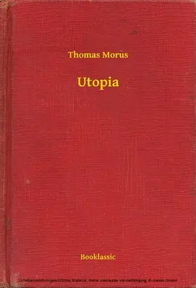 Morus |  Utopia | eBook | Sack Fachmedien