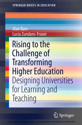 Bain / Zundans-Fraser | Rising to the Challenge of Transforming Higher Education | E-Book | sack.de