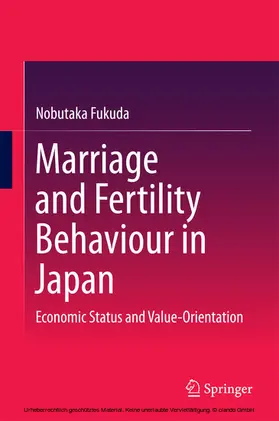 Fukuda | Marriage and Fertility Behaviour in Japan | E-Book | www.sack.de