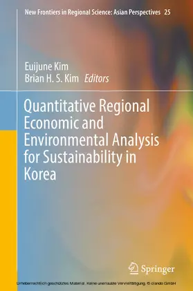 Kim | Quantitative Regional Economic and Environmental Analysis for Sustainability in Korea | E-Book | www.sack.de