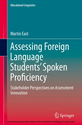 East |  Assessing Foreign Language Students’ Spoken Proficiency | eBook | Sack Fachmedien