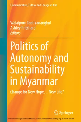 Tantikanangkul / Pritchard |  Politics of Autonomy and Sustainability in Myanmar | eBook | Sack Fachmedien