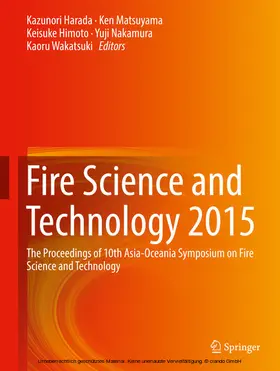 Harada / Matsuyama / Himoto | Fire Science and Technology 2015 | E-Book | www.sack.de