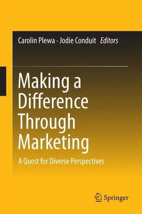 Plewa / Conduit |  Making a Difference Through Marketing | Buch |  Sack Fachmedien