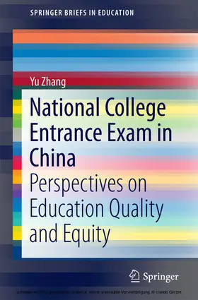 Zhang | National College Entrance Exam in China | E-Book | www.sack.de