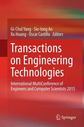 Yang / Castillo / Ao |  Transactions on Engineering Technologies | Buch |  Sack Fachmedien