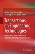 Yang / Castillo / Ao |  Transactions on Engineering Technologies | Buch |  Sack Fachmedien